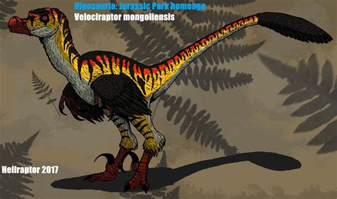 Velociraptor фон по Hellraptor Jurassic Park Jurassic