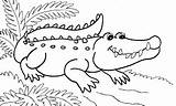 Cocodrilos Cocodrilo Coloring Yacare Anipedia Crocodile Colorear24 Colorea Childrencoloring Guardado sketch template