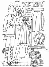 Vikings Lapbook Practicalpages Anglo Saxon Disfraz Vikingos Vikingo Rome sketch template