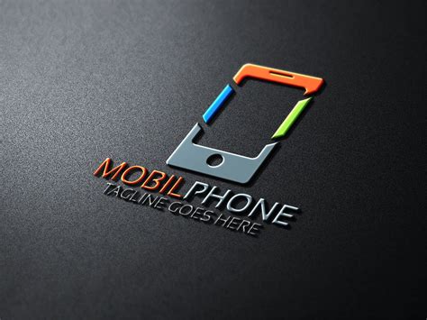 mobile phone logo branding logo templates creative market