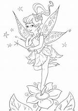 Coloring Fairy Flower Wand Pages Magic Getcolorings Classy sketch template