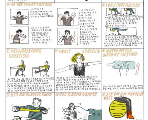 exercises to do at your desk burn calories and avoid rsi