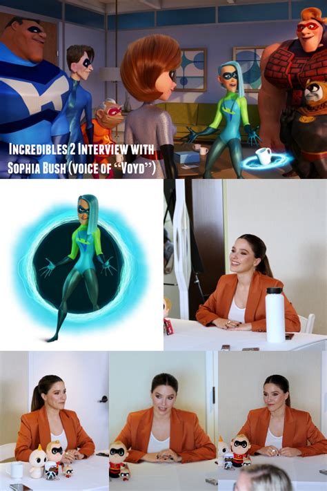 Incredibles 2 Interview With Sophia Bush Voice Of “voyd” More At