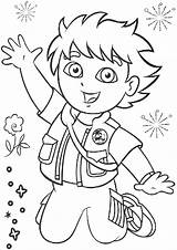 Coloring Diego Pages Go Dora Printable Kids Colouring Cartoon ระบาย Cartoons Print ภาพ Desenho Birthday Book Google Visit Color Topcoloringpages sketch template
