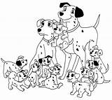 Coloring Family Pages Dog 101 Animal Dalmatians Printable Color E421 Dogs Clipart Dalmations Dalmatian Kids Disney Popular Books Library Getcolorings sketch template