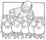 Smarrita Pecorella Sheep Hirte Parabola Schafe Parable Kindergottesdienst Religiocando Schaf Prodigo Bibel Lesson Domenicale Parabole Ausmalbilder Piow Jungs Figliol Psalm sketch template