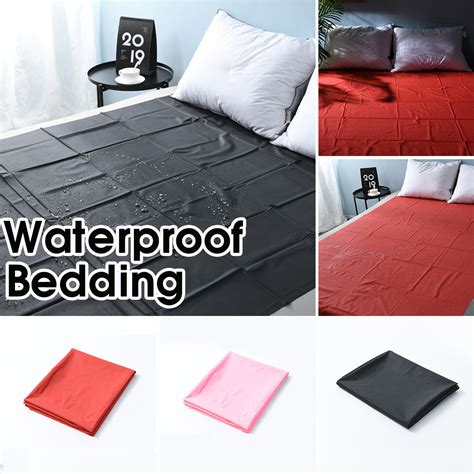 waterproof bed sheet mattress cover bedding sheet full queen king multi