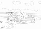 Coloring Pages Porsche Ausmalbild Rowe Wallpaper sketch template