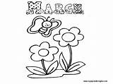 March Coloring Pages Printable Sheets Print Library Kids Popular Clipart Color Getcolorings Coloringhome sketch template