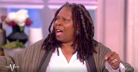 the view s whoopi goldberg furiously scolds live audience to ‘stop
