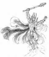 Sauron Mistermoster Aragorn Template Designlooter sketch template