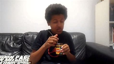 australian teenager attempts to eat an entire jar of vegemite daily mail online