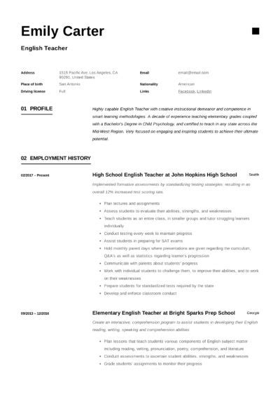 resume templates [2019] pdf and word free downloads guides