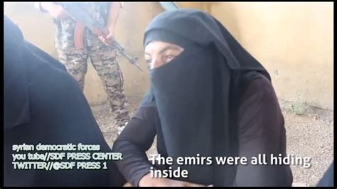 Male Isis Fighters Caught Dressed In Niqab Fleeing Manbij Al Arabiya