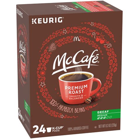 mccafe premium roast decaf coffee  cup pods decaffeinated  ct  oz box walmartcom