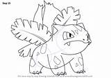 Ivysaur Pokemon Draw Drawing Step Coloring Kids Pages Color Tutorials Getcolorings Tutorial Getdrawings Learn sketch template