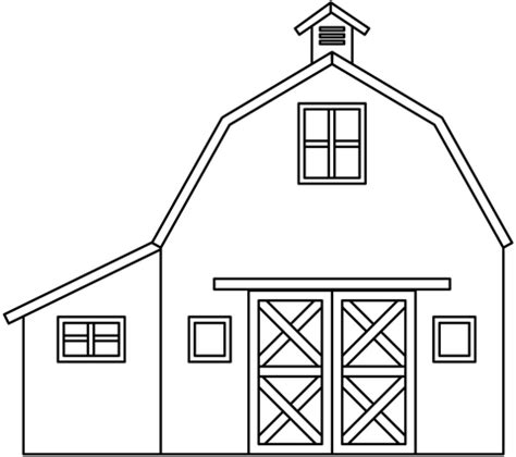 barn coloring page  printable coloring pages