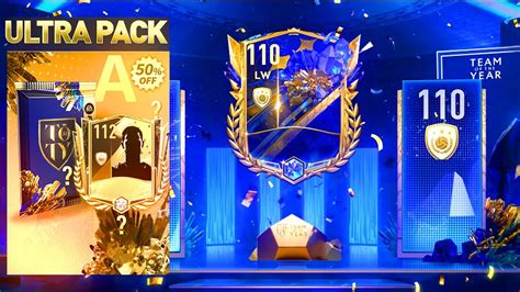 open pack toty ultra fifa mobile  pack opening team   year