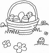 Ausmalen Ostern Osternest Korb Malen Ostereier Ostereiern Malvorlage Oster Osterkorb Osterhase Osterhasen Ausmalbild Kostenlosen Vorlagen Kreuz Frohe Okanaganchild Genial Weihnachtsmotiv sketch template