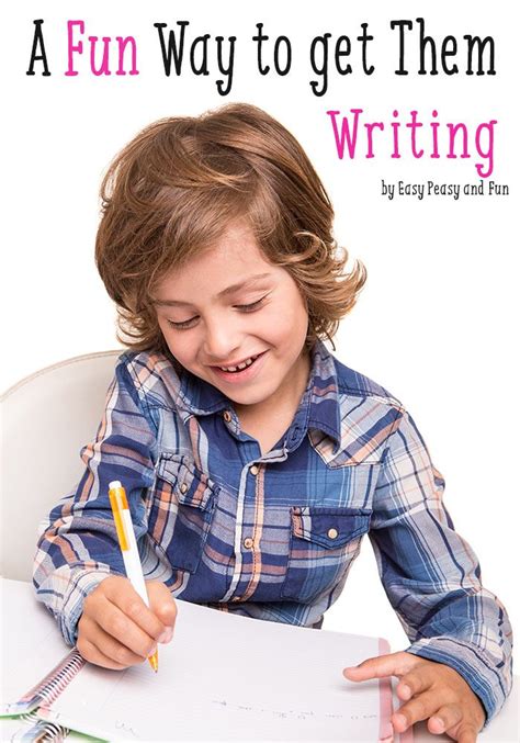fun writing activity  kids fun writing activities homeschool writing easy writing activities