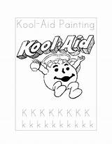 Kool Aid Man Drawing Coloring Pages Painting Kid Getdrawings Printable sketch template