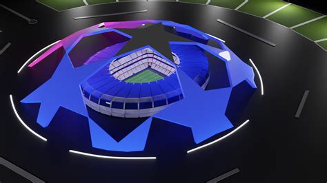 artstation inspired uefa champions league stadium intro   model