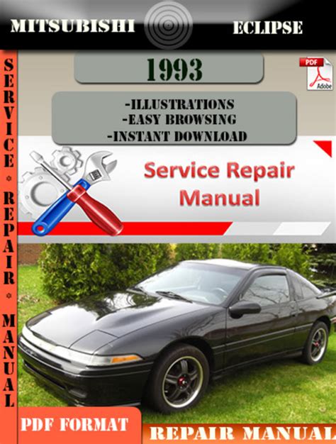 mitsubishi eclipse  digital factory repair manual tradebit