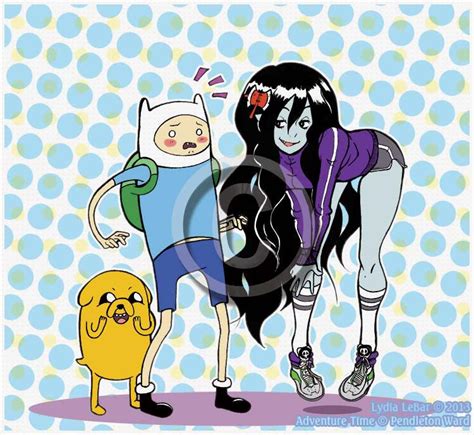 Adventure Time With Finn Jake And Marceline By Lilly