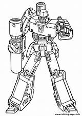 Transformers Choose Board Coloring A4 Pages sketch template