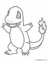 Pokemon Charmander Coloring Pages Charmeleon Drawing Mew Color Printable Evolution Squirtle Getcolorings Print Char Central sketch template