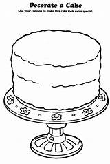 Cake Birthday Coloring Printables Popular sketch template