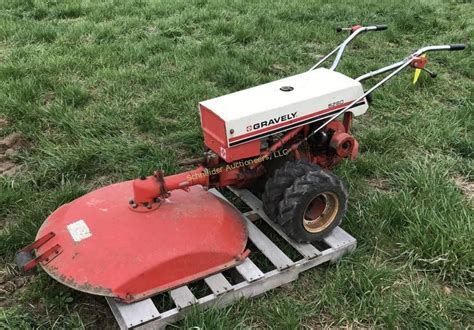 Gravely 5260 Walk Behind Tractor W Implements Live And Online