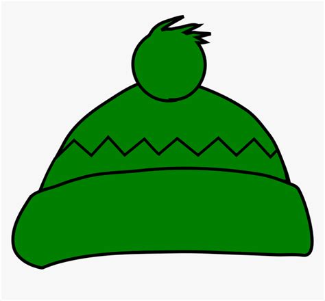 bobble cap hat winter warm green wool green hat clip art hd png