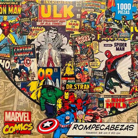 Rompecabezas Marvel Cómics 1000 Pzas Mercado Libre