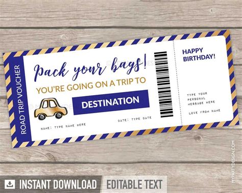 printable gift certificate  travel  travel gift certificate