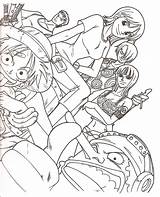 Piece Coloring Pages Coloriage Luffy Nami Buzz2000 Et Onepiece Crew sketch template
