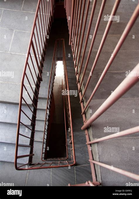 view    staircase stock photo alamy
