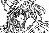 Coloring Girl Pages Yu Gi Oh Yugioh Shock Wecoloringpage Clipartmag sketch template