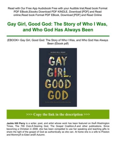 Ebook Gay Girl Good God The Story Of Who I Was And Who God Has Always
