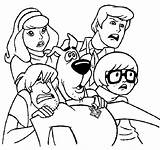 Coloring Pages Scooby Doo Monster Mystery Popular Incorporated sketch template