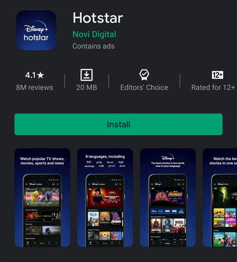 hotstar app  install  wwwhotstarcom   tv shows  cricket stream