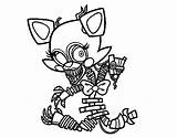 Mangle Fnaf Coloring Pages Nights Five Freddy Drawing Printable Drawings Freddys Games Print Colorear Getcolorings Characters Color Book Fredd Clipartmag sketch template