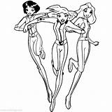 Totally Spies Running Coloring Pages Girls Xcolorings 1280px 161k Resolution Info Type  Size sketch template