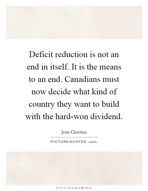 deficit reduction          means