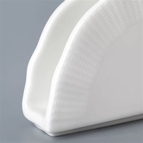 cheap white ceramic napkin holder wholesale promotion napkin holder