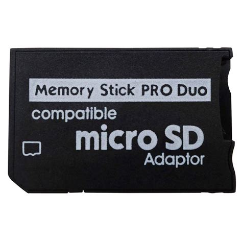 Sanoxy Microsdhc To Memory Stick Pro Duo Micro Sd Adaptor Magicgate