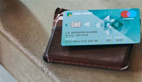 requesting   debit card abn amro