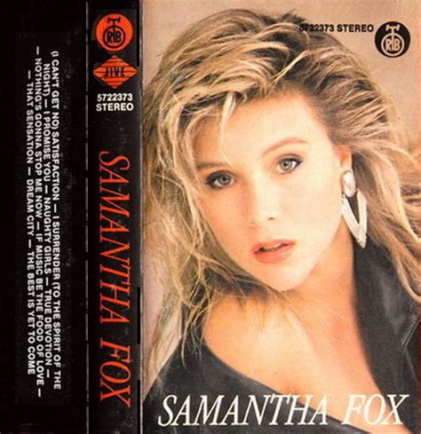 Samantha Fox De Samantha Fox 1987 K7 Pgp Rtb Cdandlp Ref 2402953530