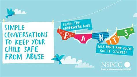 nspcc relaunches talk pants campaign as figure shows