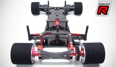 red rc crc xti  scale chassis